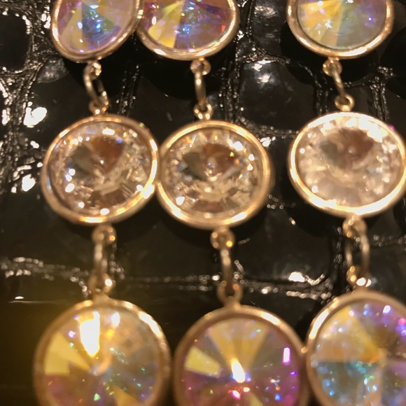 ♦️$20 SWAROVSKI CRYSTAL AURORA BOREALIS Plat Plate - Picture 6 of 8